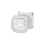 Hensel DK 0200 G kabelių jungiamoji dėžutė iki 2,5 mm² be gnybtų, pilka RAL 7035