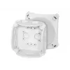 Hensel DK 0200 G kabelių jungiamoji dėžutė iki 2,5 mm² be gnybtų, pilka RAL 7035