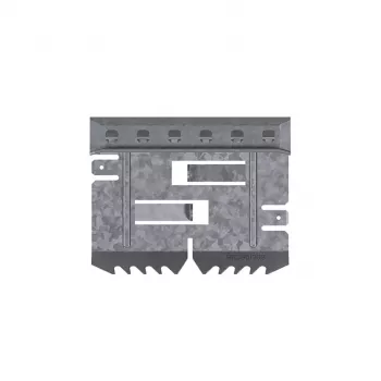 Hager BRS651309 Jungties pora šynų magistralės sistemai 65x130 mm, cinkuotas plienas