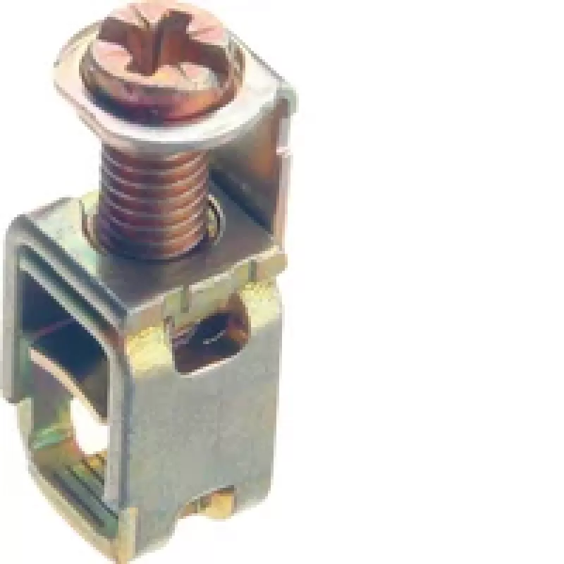 HAGER L4187CHRO Tvirtinimo spaustukas – plieninis – 10 vnt.