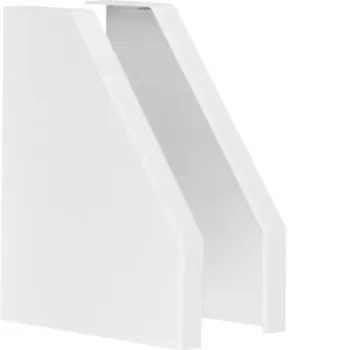 Hager RK 230 L 2320 galinis dangtelis, pora, gryna balta spalva
