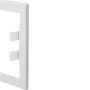 Hager BR65130W9016 Sieninė jungties gaubtelis, plieninis, BR/A/S 68x130 OT80mm, eismo balta 1