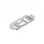 Niedax GRBP 6 F Tvirtinimo plokštė tinkliniams kabelių loviams, 60 mm aukštis, plienas, cinkuota Sendzimir, 100x60x1,5 mm