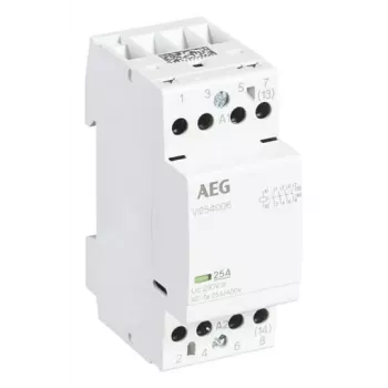 BUSCH-JAEGER AEG Montage-Schütz VI254006230V 25A 4 NO 230V AC
