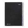 PAGNA Classic 44 skyrių stalinis dokumentų dėklas - A4 - juodas - vertikalus - 265 x 55 x 340 mm