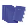 PAGNA Start Application Folder A4 Blue 3-Part with Transparent Cover