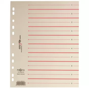 PAGNA 100 Separator Sheets Easy Rip A4 Beige