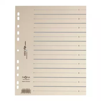Pagna 100 Easy Rip Separator Sheets A4 Beige
