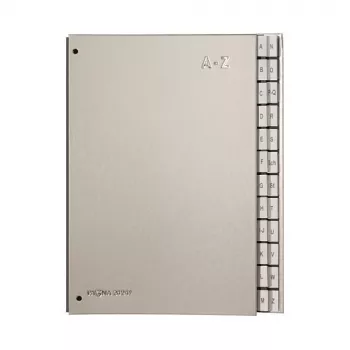 PAGNA Collecting Folder A4 Cardboard Silver 340x365x35 mm