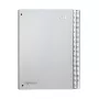 Pagna Lever Arch File A4 Polypropylene Silver 40 mm Spine 24329-14