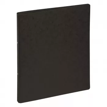 PAGNA 44096-04 A4 Round Ring Binder, Black, 16 mm Ring Diameter, 25 mm Spine Width