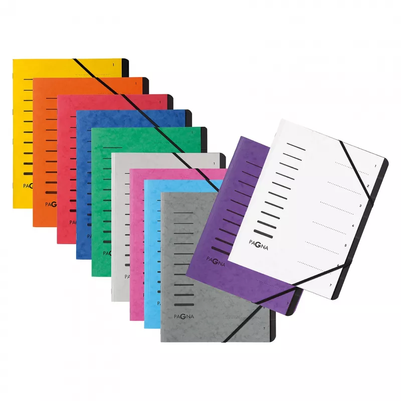 PAGNA A4 rinkmenų aplankas „Collecting Folder“ baklažaninis su elastine juostele 245×320 mm, 4 mm nugarėlė, 320 g/m²