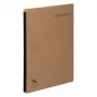PAGNA PUR Signature Folder A4 10 Compartments Kraft Paper Cover Natural Brown
