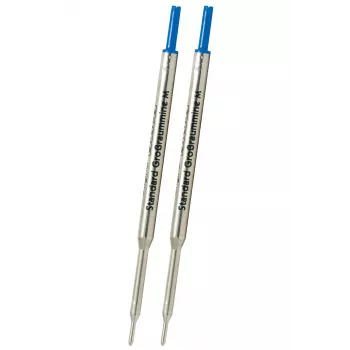 ONLINE 2 Ballpoint Pen Refills M Blue