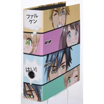 Falken Manga Faces Motivordner 8,0 cm DIN A4