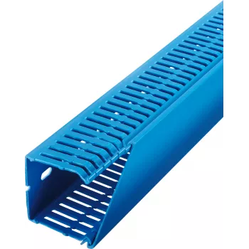 LICATEC kabelių kanalas B80xH80 7533-1 Safety Blue
