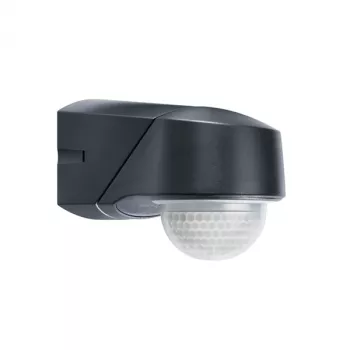 ESYLUX RC 130i lubų/sienos PIR judesio detektorius 20 m 360° juodas IP54 2500 liuksų 2,5 m