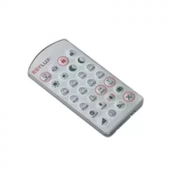 ESYLUX EM10016004 1-jungiklio mygtukas sidabrinis