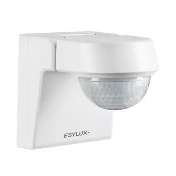 ESYLUX Defensor MD 230° 40 IR PIR judesio detektorius IP55 baltas 230V