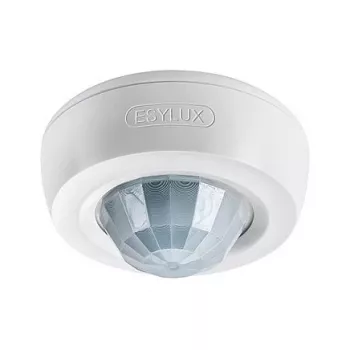 ESYLUX MD 360i/24 Basic lubinis judesio detektorius 360° paviršiniam montavimui, baltas