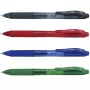 Pentel EnerGel BL107-4 gelinis rašiklis, 0,35 mm adatinis antgalis, 4 vnt. rinkinys, asorti