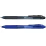 Pentel EnerGel-X BL107 gelinis rašiklis 0,35 mm itin plona linija, įvairių spalvų rašalas, 4 vnt. pakuotė