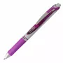 Pentel EnerGel BL77-4COL skysto gelio rašiklių rinkinys – 4 rašikliai (oranžinė, rožinė, šviesiai mėlyna, violetinė) 0,7 mm