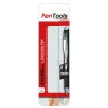 Pentel EnerGel Document Liquid Gel Rollerball rašiklis, 2 vnt., juodas, 0,5 mm