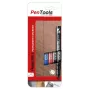 Pentel N50S Permanent Marker Set of 4 Assorted Colours Round Tip 2,1 mm