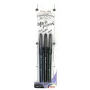 Pentel Arts Sign Pen Brush Calligraphy Pen Set Black 3-Pack