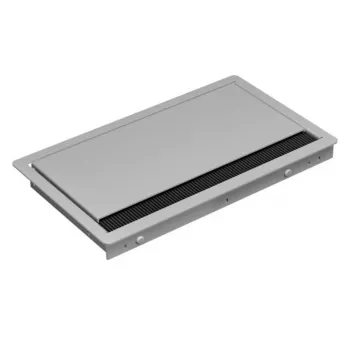 Bachmann CONI COVER short – Įleidžiamas kištukinis lizdas su 3 Schuko lizdais, 2 m kabeliu, juodas