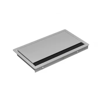 Bachmann CONI COVER short – Įleidžiamas kištukinis lizdas su 3 Schuko lizdais, 2 m kabeliu, juodas