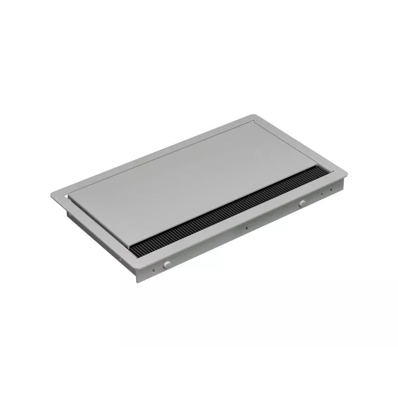 Bachmann CONI COVER short – Įleidžiamas kištukinis lizdas su 3 Schuko lizdais, 2 m kabeliu, juodas
