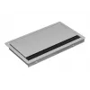 Bachmann CONI COVER short – Įleidžiamas kištukinis lizdas su 3 Schuko lizdais, 2 m kabeliu, juodas