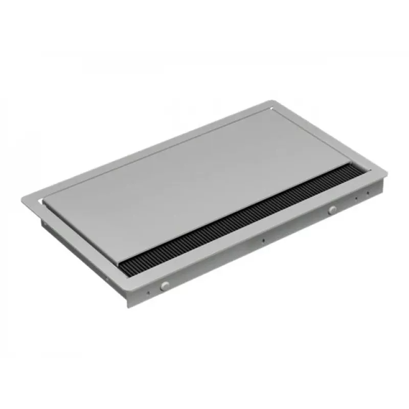 Bachmann CONI COVER short – Įleidžiamas kištukinis lizdas su 3 Schuko lizdais, 2 m kabeliu, juodas