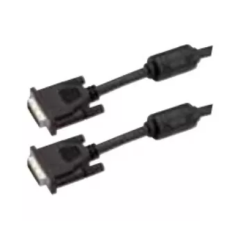 Bachmann DVI-D Single Link kabelis - DVI-D (18+1 kaištis) Kištukas į DVI-D (18+1 kaištis) Kištuką - 5 m - Juoda