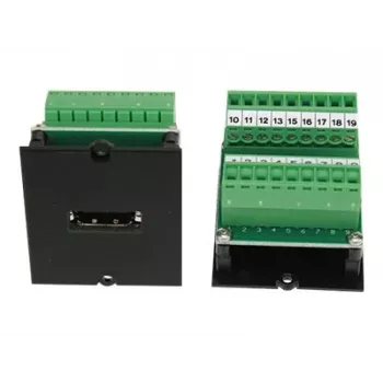 Bachmann Custom Module - Modular Faceplate Snap-In, Black