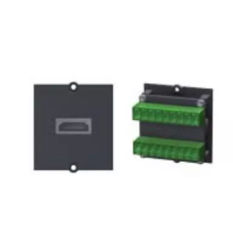 Bachmann Custom Module - Modular Faceplate Snap-In, Black