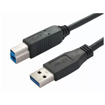 Bachmann 917.1203 USB 3.2 Gen 1 laidas - USB A į USB B - 3 m - juodas