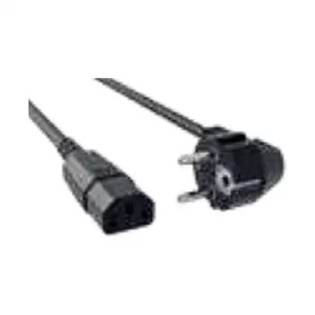 Bachmann H05VV-F 3G 1,5 mm² maitinimo kabelis 50 m juodas