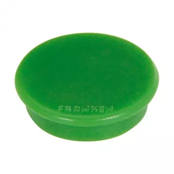 FRANKEN Magnet HM20 02 apvalus 24 mm žalias 10 vnt./pakuotė