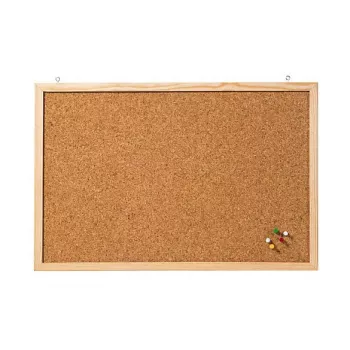 FRANKEN CC-KT6080E kamštinė lenta 60x80 cm, natūralaus medžio rėmelis