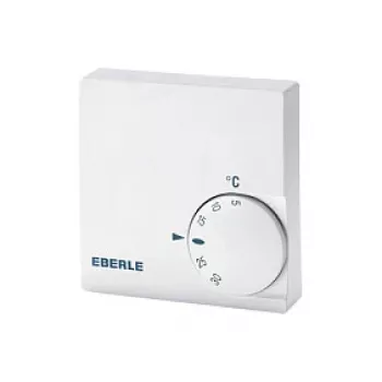 Eberle Controls RTR-E 6121 kambario termostatas – baltas, IP30, 5–30 °C, 230 V AC