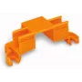 WAGO 243-112 tvirtinimo adapteris 4 jungtims, Serija 243, oranžinis