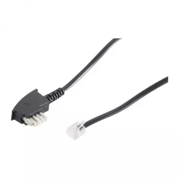 ShiverPeaks S-Impuls telefono kabelis TAE-N (S) – RJ-11 (2 kontaktų) 3 m baltas