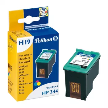 Pelikan suderinama rašalo kasetė, skirta HP 344 (C9363EE), tri-color