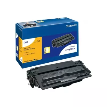 Pelikan dažų kasetė, skirta HP Q7516A, juoda