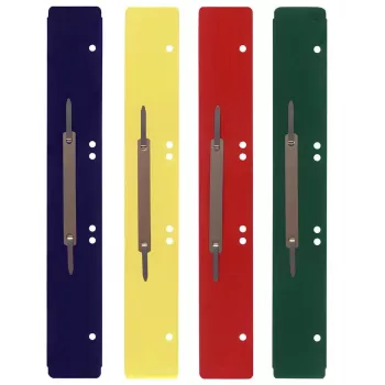 WEKRE 100 Filing Strips Assorted Colors Plastic