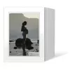 Daiber Passepartout 13x18 cm White/Grey Line, 125 vnt.