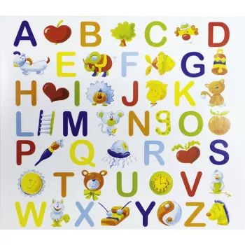 Daiber ABC Kids Portrait Folders 13x18 cm (5x7 inches) - 25 Pack